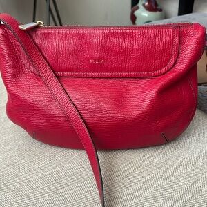Furla crossbody leather bag